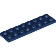 Plate 2x8 Earth Blue