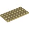 Plate 4x8 Brick Yellow