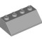 Roof Tile 2x4 / 45 Degree Medium Stone Grey