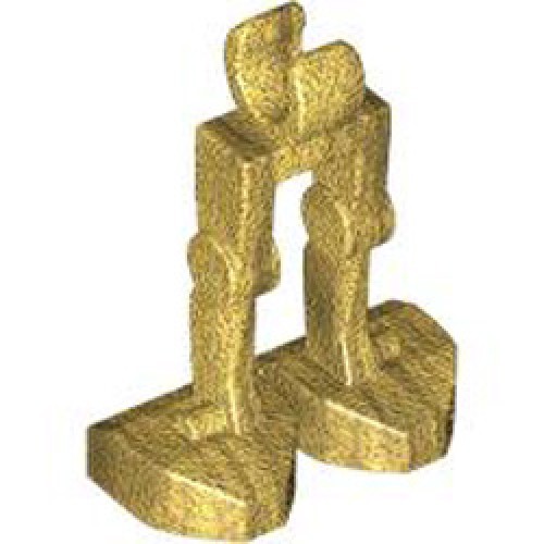 Space Skeleton Leg Warm Gold