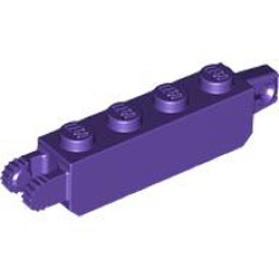 Brick 1x4 Friction Stub Fork Vertical (9 Teeth) Medium Lilac Brick 1x4 Friction Stub Fork Vertical (9 Teeth) Medium Lilac
