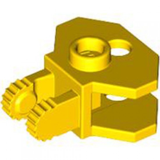 Ball Coupling Friction / Fork (9 Teeth) Bright Yellow