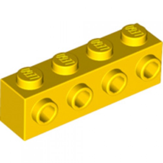 Brick 1x4 with 4 Knobs Bright Yellow