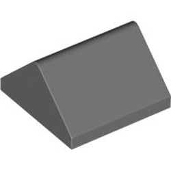 Ridged Tile 2x2/45 Degree Dark Stone Grey