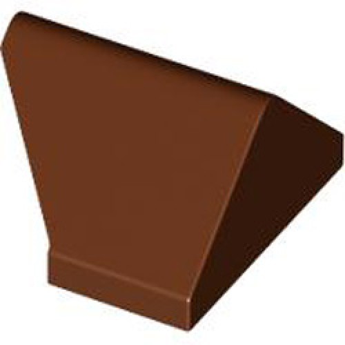 Attic 1x2 / 45 Degree Reddish Brown