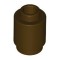 Round Brick 1x1 Dark Brown