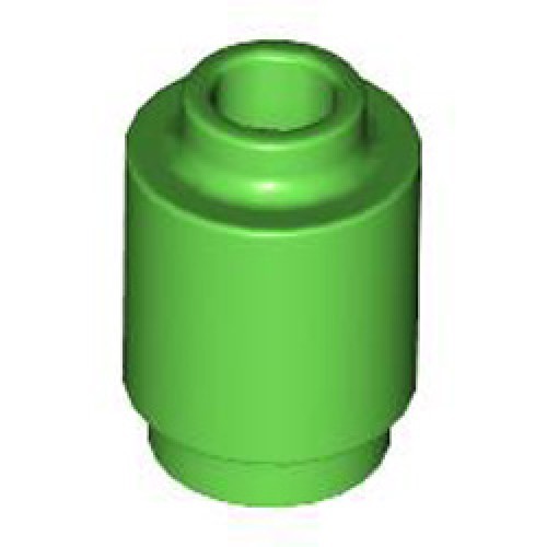 Round Brick 1x1 Bright Green