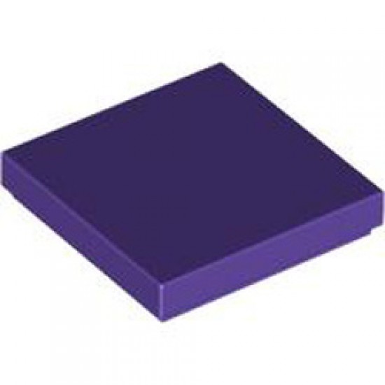 Flat Tile 2x2 Medium Lilac