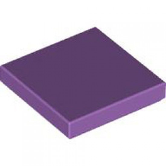 Flat Tile 2x2 Medium Lavender
