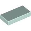 Flat Tile 1x2 Aqua