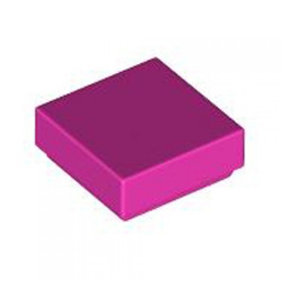Flat Tile 1x1 Bright Purple