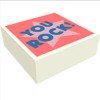 Flat Tile 1x1 Number 216 (YOU ROCK!) White