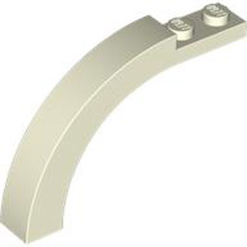 Brick 1x1x3 1/3 with Arch White Glow