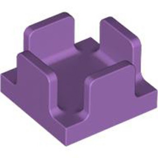 Wall 2x2x1 Number 1 Medium Lavender