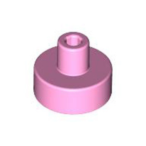 Plate 1x1 with 3.2 Shaft and 1.5 Hole Light Purple