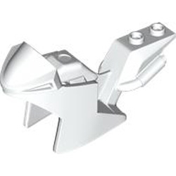 Motorcycle Fairing Number 4 White