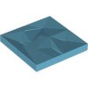 Design Plate 6x6x2/3 Medium Azur