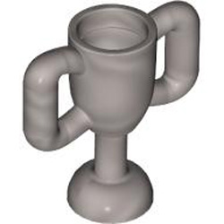 Mini Trophy with 3.2 Shaft Silver Metallic