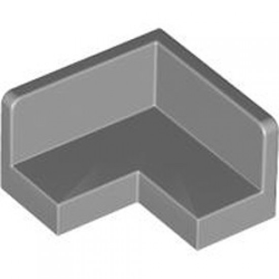 Wall Element 2x2 Corner Medium Stone Grey
