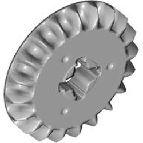 Bevel Gear Z20 Medium Stone Grey