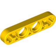 Lever 1x4 without Notch Bright Yellow