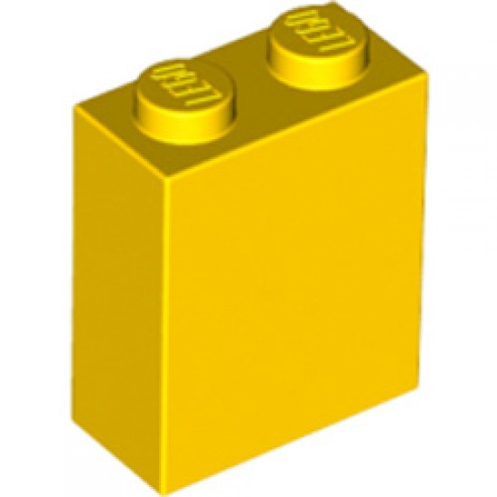 Brick 1x2x2 Bright Yellow