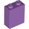 Brick 1x2x2 Medium Lavender