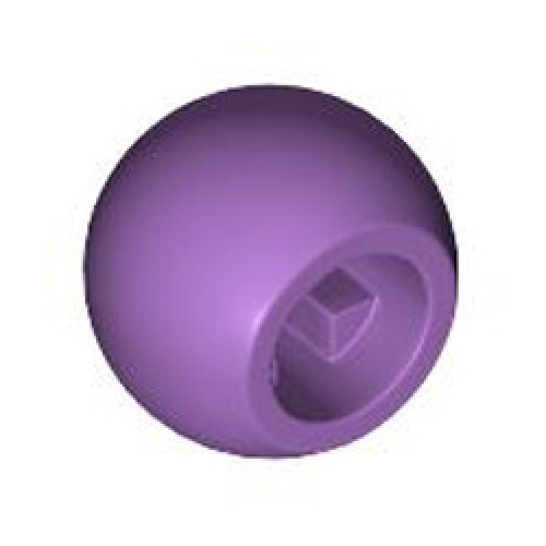 Ball 10.2 with Cross Hole Medium Lavender