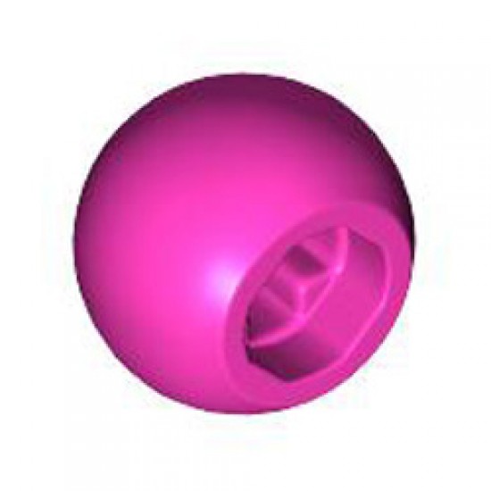 Ball 10.2 with Cross Hole Bright Purple