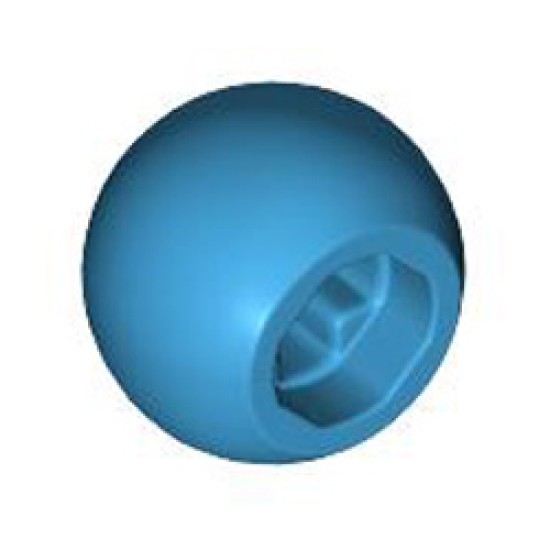 Ball 10.2 with Cross Hole Dark Azur