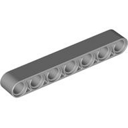 Technic 7M Beam Medium Stone Grey