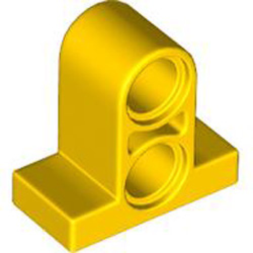 T-Beam with Plate 1x2 with Tube Bright Yellow