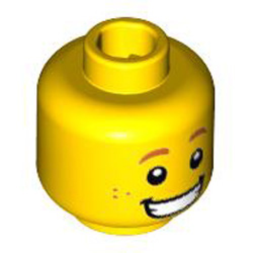 Mini Head Number 2206 Bright Yellow