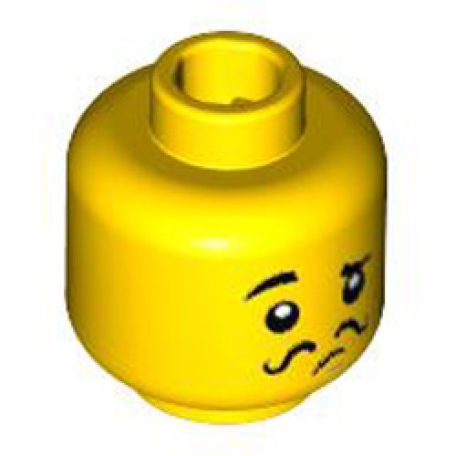 Mini Head Number 2209 Bright Yellow