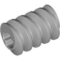 Worm Gear 2 Module for Gear Wheel Medium Stone Grey