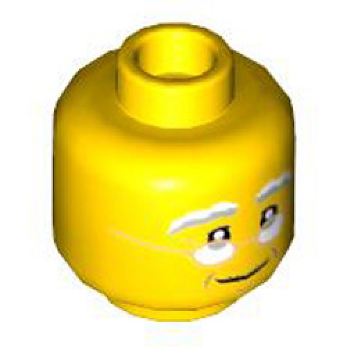 Mini Head Number 2238 Bright Yellow