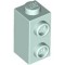 Brick 1x1x1 2/3, with Vertical Knobs Aqua
