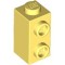 Brick 1x1x1 2/3, with Vertical Knobs Cool Yellow