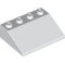 Roof Tile 3x4/25 Degree White