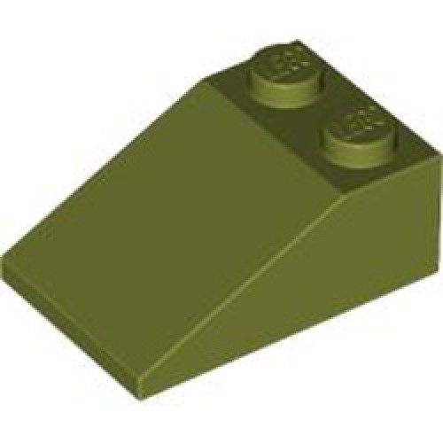 Roof Tile 2x3/25 Degree Olive Green