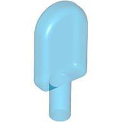 Ice Lolly Transparent Blue