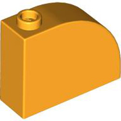 Bow Brick 1x3x2 Flame Yellowish Orange Bow Brick 1x3x2 Flame Yellowish Orange