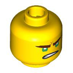 Mini Head Number 2255 Bright Yellow