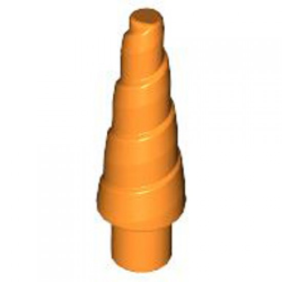 Conical Horn Diameter 3.2 Shaft Bright Orange