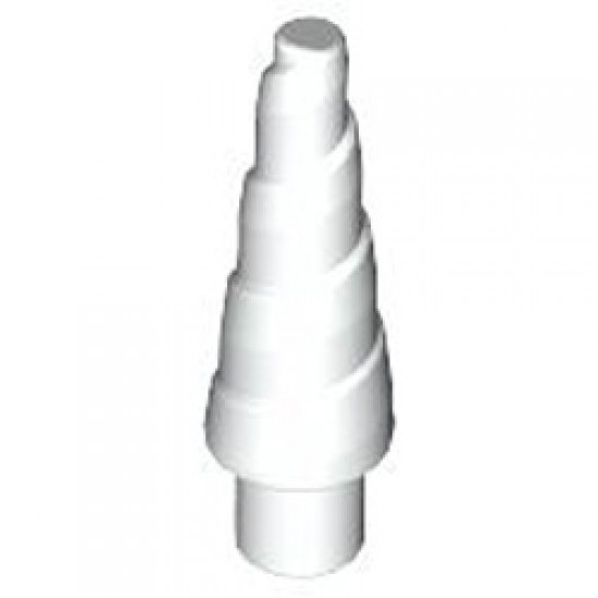 Conical Horn Diameter 3.2 Shaft White