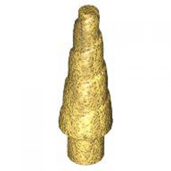 Conical Horn Diameter 3.2 Shaft Warm Gold