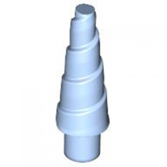 Conical Horn Diameter 3.2 Shaft Light Royal Blue