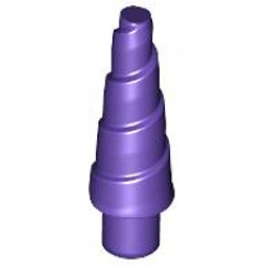 Conical Horn Diameter 3.2 Shaft Medium Lilac