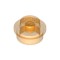 Plate 1x1 Round Transparent Bright Orange