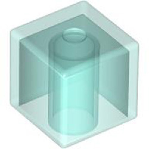 Mini Head Number 2183 Transparent Light Blue